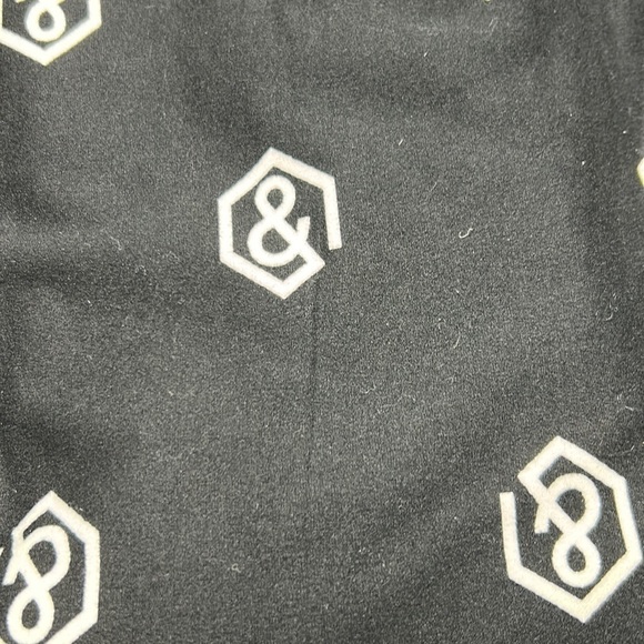 Agnes & Dora leggings black & white soft and comfy stretchy lounge wear nwt - Picture 6 of 6